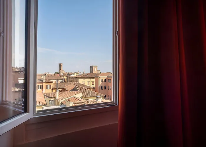 아파트 House Of Lovers - Magnificent View Over 볼로냐